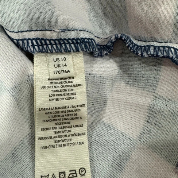 FREE PEOPLE
Printed Elodie Denim Mini skirt Sz : 10 - Picture 11 of 12